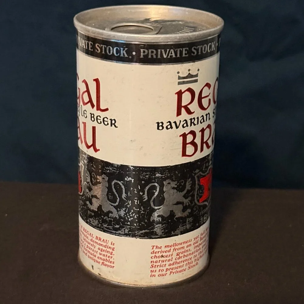 Regal Brau Bavarian Style Vintage Beer can